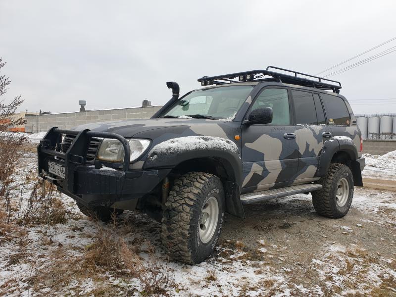 Toyota Land Cruiser 100 камуфляж