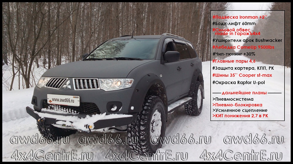 Mitsubishi Pajero Sport MT 35''